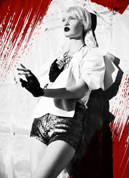 exquisemarquise:    Saint + Sinner - 2011 Campaign            Art &amp; Photo: