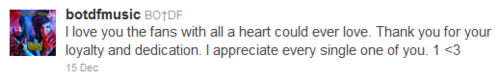 "I don't think Blood on the Dance Floor is inspirational."