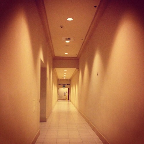 Why is there always a long hallway to get porn pictures