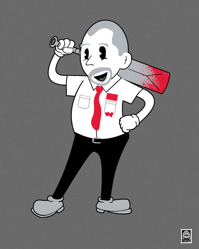 handsoffmydinosaur:  Shaun of the 1920’s. T-Shirt available here! 