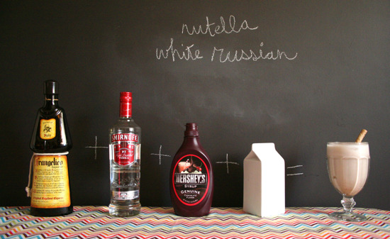 ffoodd:  (via Miss Make: Nutella White Russian)  