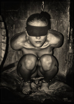 decius-c:  Bound and blindfolded the new