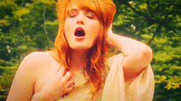 swimsharkieswimm:  SIX FAVORITE MUSIC VIDEO MOMENTS | Florence + the Machine » Rabbit