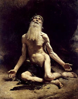 mermanonfire:  Léon Bonnat (French, 1833-1922) Job. Oil on canvas 