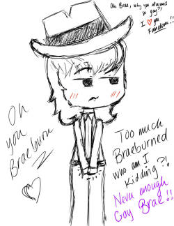 misstiramisssu submitted: So I was watching you answer questions, and I got a cute little Bamboo Tablet for X-mas (Yay) So I scribbled you a chibi in five minutes. I hope you like it! You&rsquo;re one of my favorite pony tumblrs! (Yes. I know I can&rsquo;