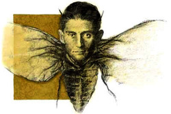 Una mañana, tras un sueño intranquilo, Franz Kafka se despertó convertido en un monstruoso insecto.