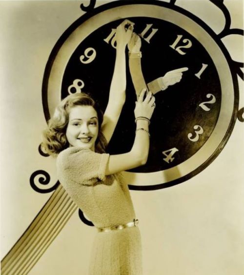    Jane Greer - New Years 1940s   