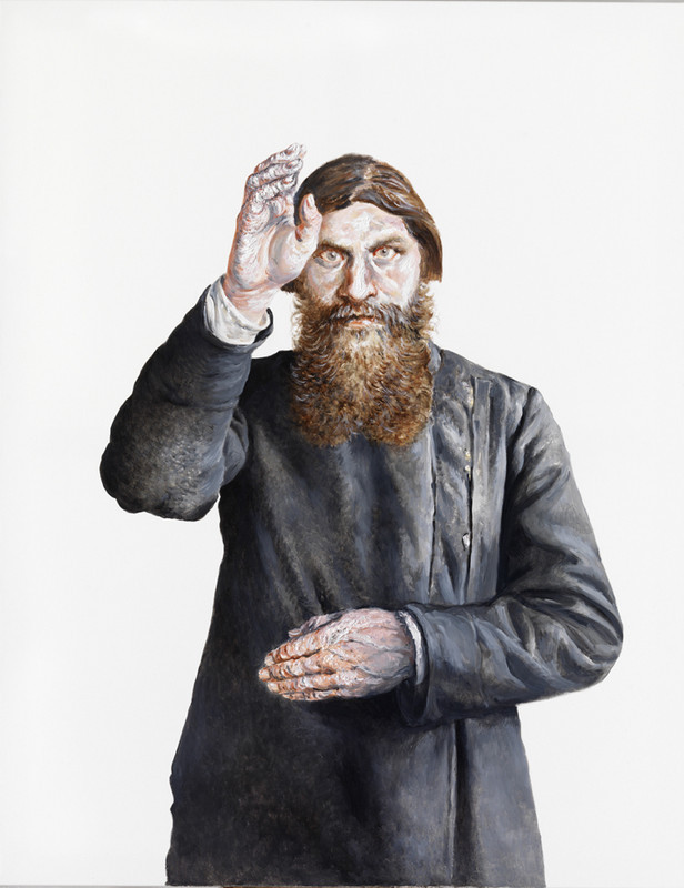 angrywhistler:  Genia Chef“Rasputin”. oil on canvas, 180 x 120 cm, 2011 