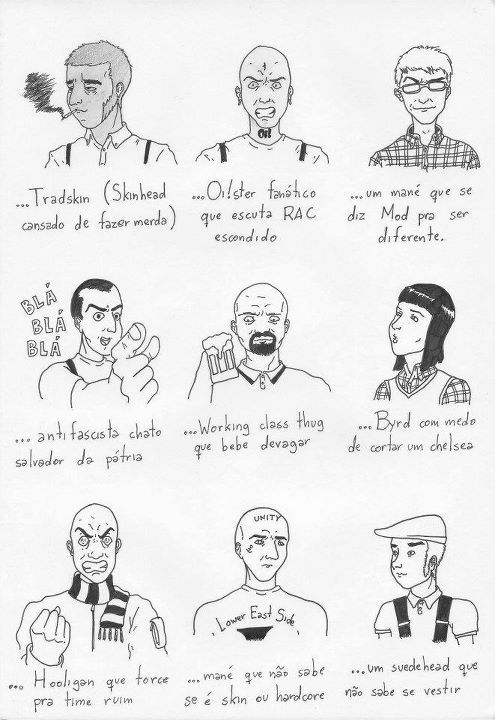 bootstateskinhead:  coffeandpc:  Skins  CAN SOMEONE TRANSLATE THIS?