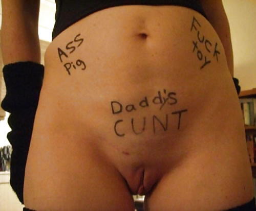 Porn photo degradeher:  I love my Daddy, and he owns