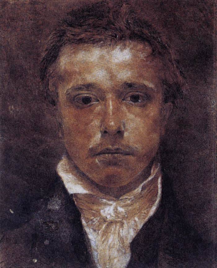 toomuchart:  Samuel Palmer, Self-Portrait, 1825.