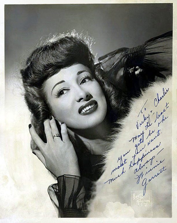     Winnie Garrett   aka. &ldquo;The Flaming Redhead&rdquo;.. Vintage 40’s-era