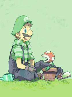 de-arimasu:  Luigi ♥ 