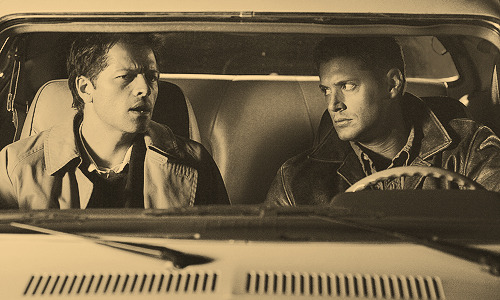 porcelainchris:  #Dean babe I think we’re lost. #Damn it Cas we are NOT lost. I know my way around a