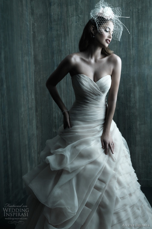 helloweddingdiary: Allure Couture Spring 2012 Bridal Collection 