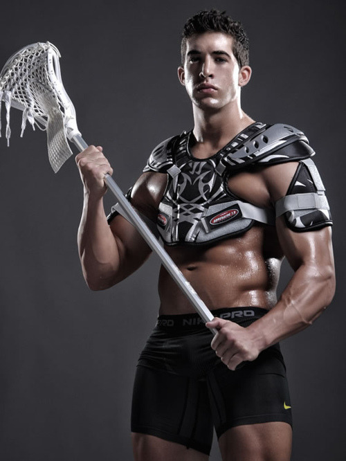 portlandfaggot:  I tend to post a lot of football players, because they are gods among gods, but there are many other jocks worth of a fag’s respect and worship.  Today, an ode to the lax jock. 