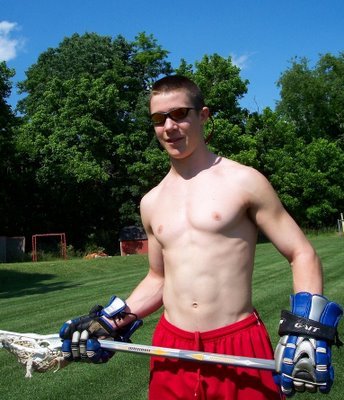 portlandfaggot:  I tend to post a lot of football players, because they are gods among gods, but there are many other jocks worth of a fag’s respect and worship.  Today, an ode to the lax jock. 