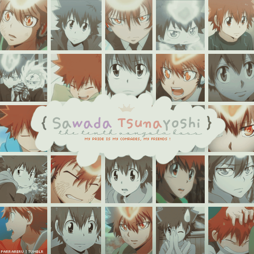 parralon:day 1 | FAVORITE MALE CHARACTER | SAWADA TSUNAYOSHI