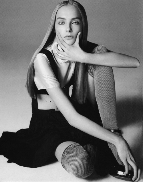 “Future Perfect” :// Snejana Onopka by Steven Meisel for Vogue Italia December 2005