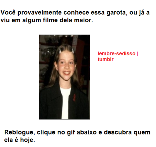 lembre-sedisso:  Só eu que achei ela muito linda crescida? E_E      