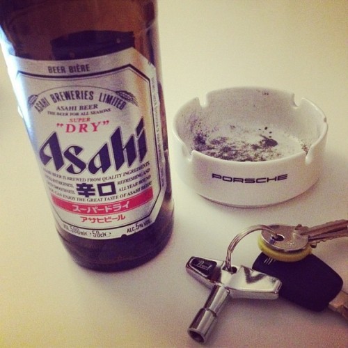 Asahi#japan#sushi#cafè #nippon#porsche#stuttgart#berlin#pearl#drums#fiat#beer#italy#crivellin  (Taken with instagram)