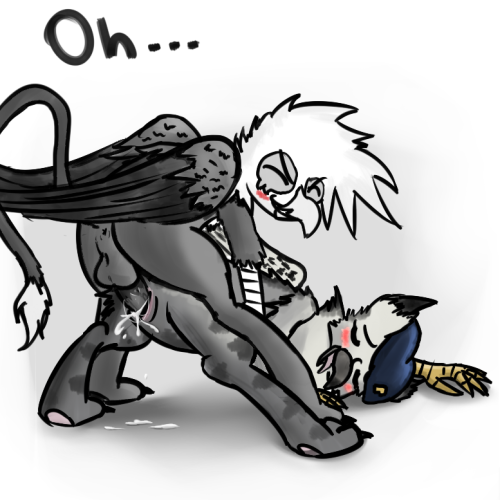askthegryphons:  unf.Thank you all so much for the 100 follows!HOW DID THIS HAPPEN SO FAST MORE GRYPHONY FUN ON THE WAY  jackle that’s not a stallion butt  what are you doing