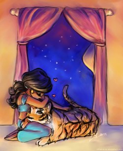 girlsbydaylight:  An Agrabah Evening by *vilhelmina