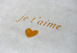 je t'aime beaucoup!