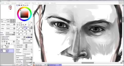 forcing myself to practice digital painting with photo refs…95% sure I’ll hate my progress so far in the morning