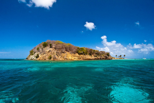 by islandfella on Flickr. Baradal Island in the popular Tobago Cays, Saint Vincent Grenadines.