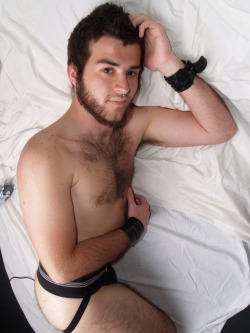 ighouse:  Crazy hot furry-assed jockstrap