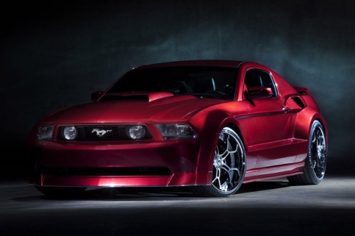 I like that kit, but I wouldn’t put it on a high-performance Mustang, insufficient airflow to the front with that small front air dam, it won’t overheat the motor (especially if the hood scoop is functional) but you will have higher underhood