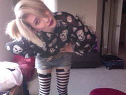 Lookin like Beetlejuice Jailbait today! Gonna