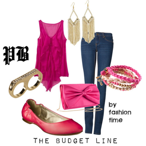 fashiontimeblog:  PB Budget by fashion-time featuring a sheer shirt