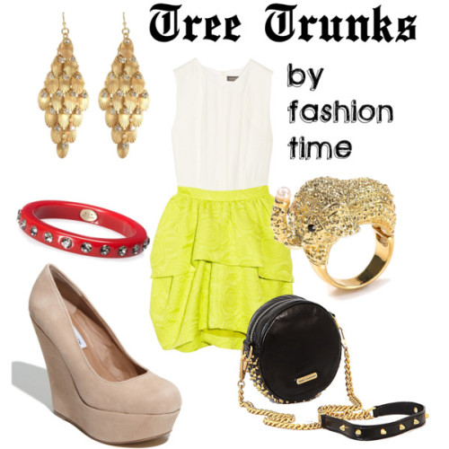 fashiontimeblog:  Tree Trunks by fashion-time featuring sparkle jewelry