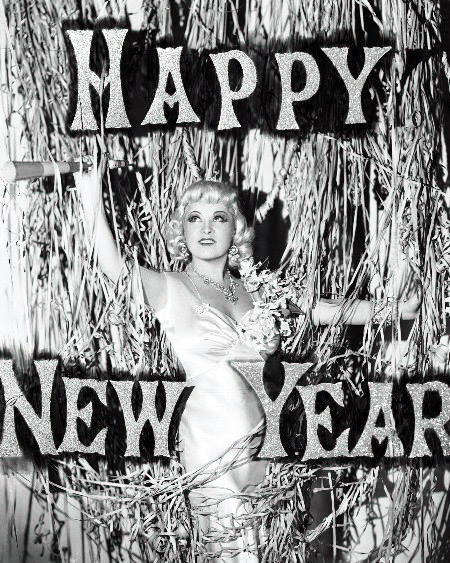 Mae West drinks to you!Happy New Year