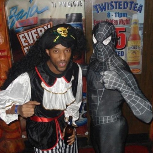 #throwbackthursday Halloween 2007 I do blv…my boy Mack won the costume contest…I woulda came in second if I entered 👌 (Taken with instagram)