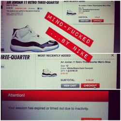 Yes, I&rsquo;m still salty! 👊✨😡 #sneakerholics #throwbackthursday 12/23/11 (Taken with instagram)