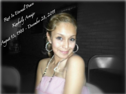Rest In Eternal Peace Kimberly Araujo August 13, 1988 - December 28, 2011