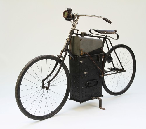 wannapaintitblack:  1894 Roper Steam Engine Bike