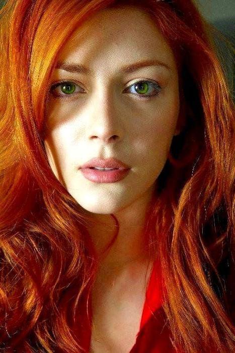 Elena satine red hair