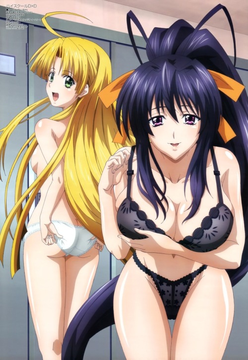 laster2: cleavage highschool dxd pantsu