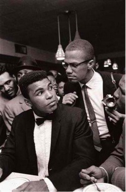 danikalarkin:  Malcolm x and Muhammad Ali