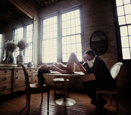 alwaysbegging:  It wasn’t just his gaze. More than that were his words. And he