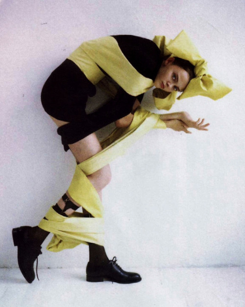 “Chaos”:// Masha Tyelna by Tim Walker for i-D November 2007