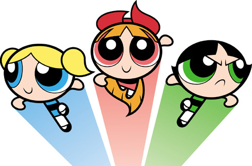 The Powerpuff Girls: Bubbles, Blossom & Buttercup