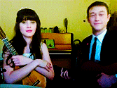  Zooey Deschanel and Joseph Gordon Levitt singing “What Are You Doing New Years