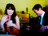  Zooey Deschanel and Joseph Gordon Levitt singing “What Are You Doing New Years