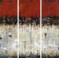 Artchipel:  Patricia Oblack | Blurb Book | Abstracthinker - Red Wall For Frida. Mixed