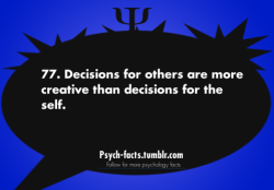 psych-facts:  People Are More Creative At